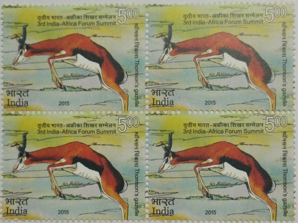 3rd India - Africa Forum Summit Summit, Event, Wild Life, Thomson’s Gazelles, Eudorcas thomsonii Rs. 5