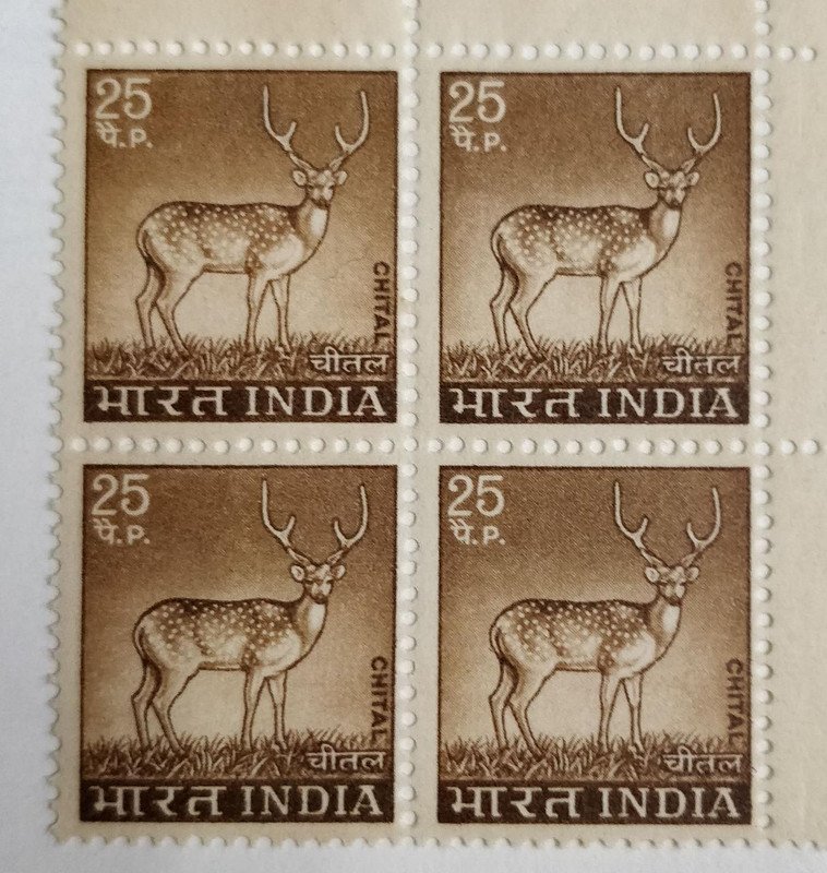 5th Series Chittal -25p (Df-Block of 4)