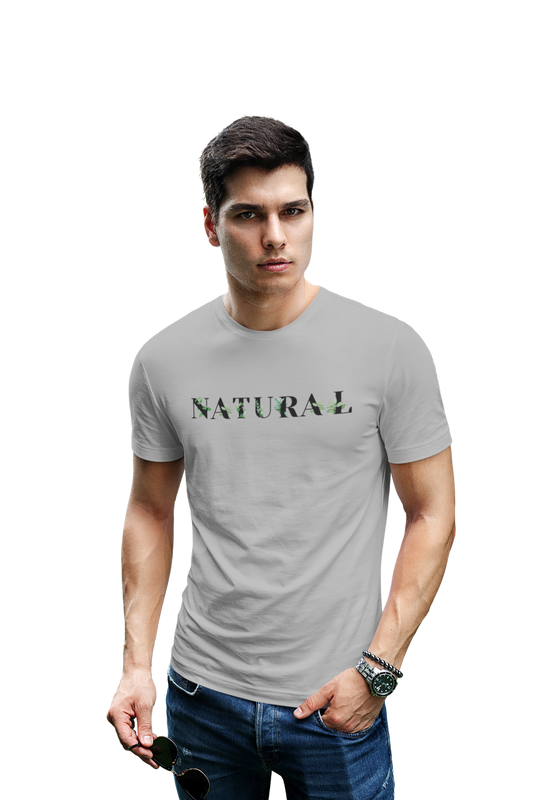 wildlifekart.com Presents Men Cotton Regular Fit T-Shirt | Design : natural text - Image 7