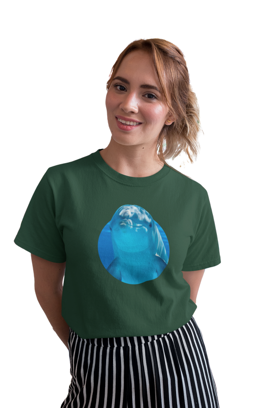 wildlifekart.com Presents Women Cotton Regular Fit T-Shirt | Design : 2 birds have a great day - Image 12
