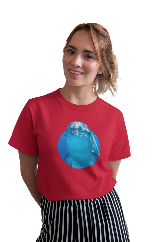 wildlifekart.com Presents Women Cotton Regular Fit T-Shirt | Design : 2 birds have a great day - Image 6