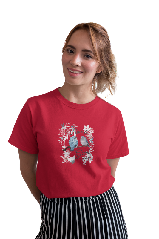 wildlifekart.com Presents Women Cotton Regular Fit T-Shirt | Design : tiger head on black background - Image 8