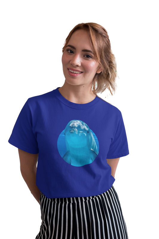 wildlifekart.com Presents Women Cotton Regular Fit T-Shirt | Design : 2 birds have a great day - Image 7