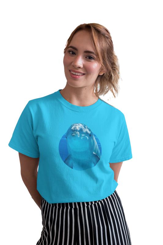 wildlifekart.com Presents Women Cotton Regular Fit T-Shirt | Design : 2 birds have a great day - Image 8