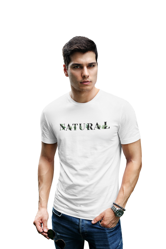 wildlifekart.com Presents Men Cotton Regular Fit T-Shirt | Design : natural text - Image 8