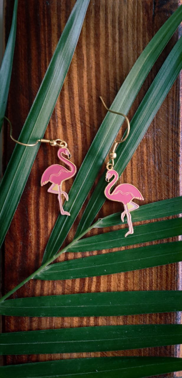 Flamingos Bird Earring, 1 of the best Bird/Nature Earrings - Image 2