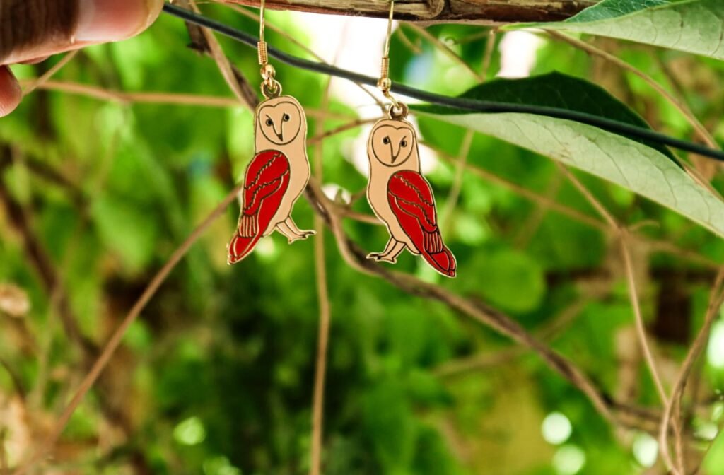 Owl Bird Earring, 1 of the best Bird/Nature Earrings