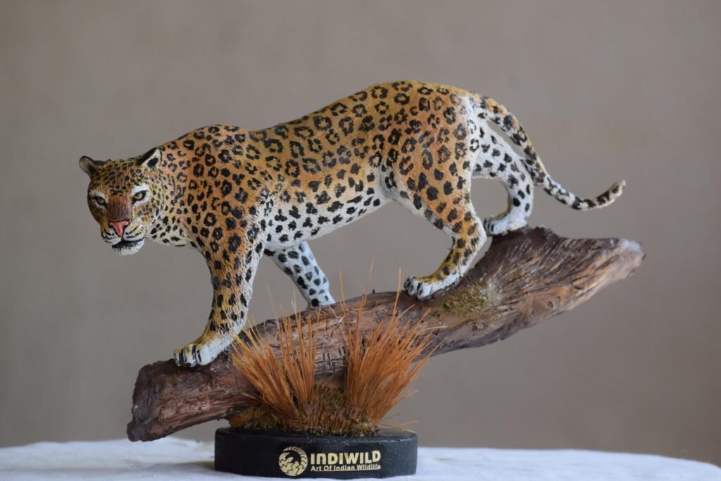 The Indian leopard sculpture/model by Indiwild, 1 of the best Sculpture