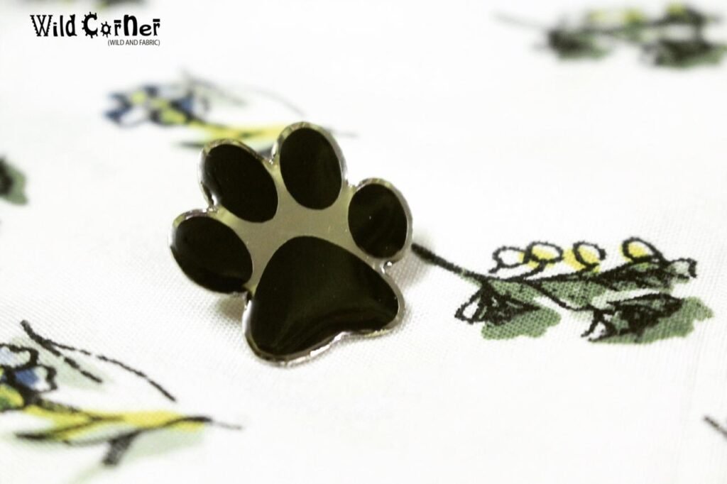Pug mark Lapel Pin by Wildcorner